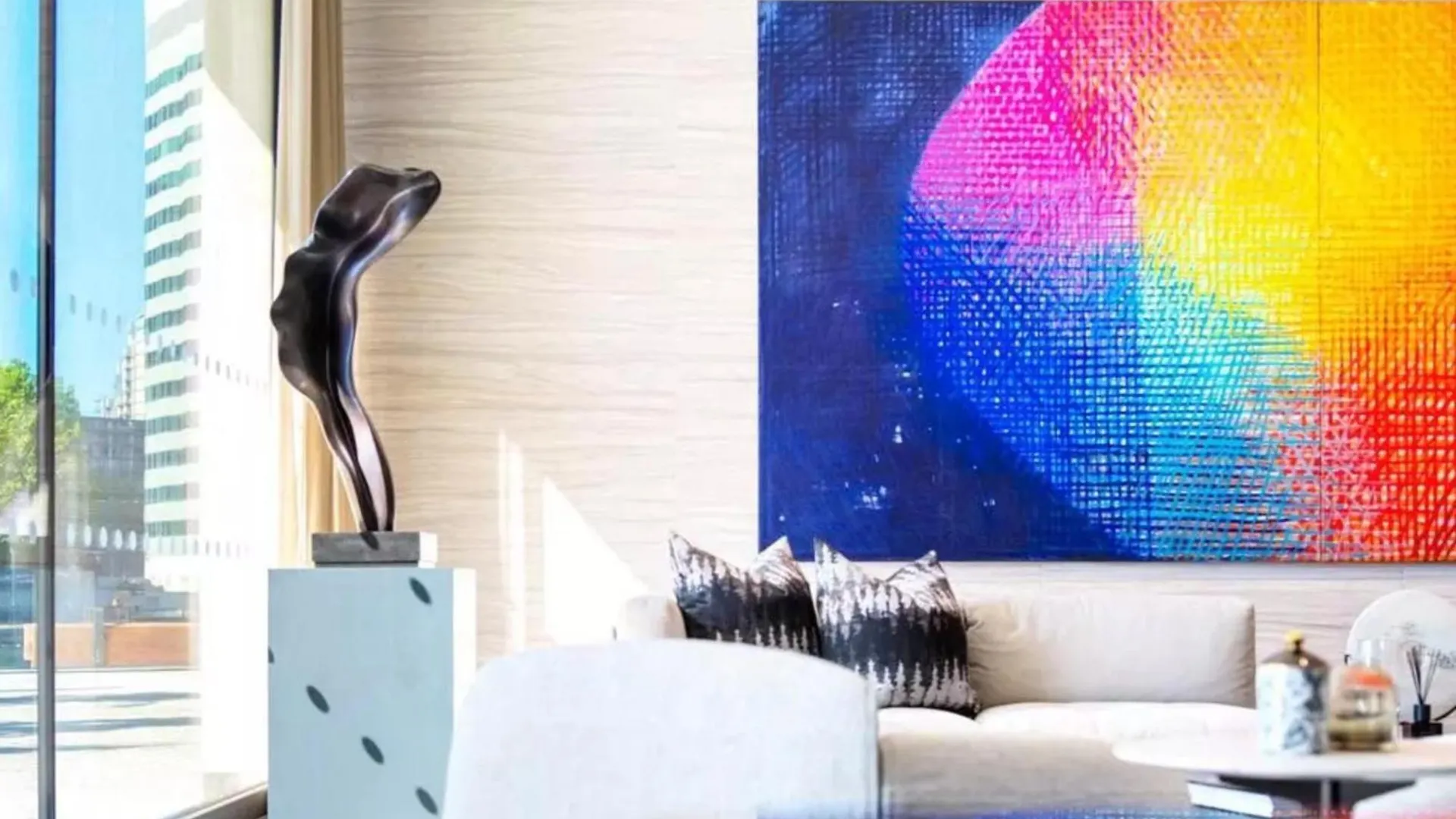 Two Bedrooms Penthouse One Park Drive, Canary Wharf Лондон